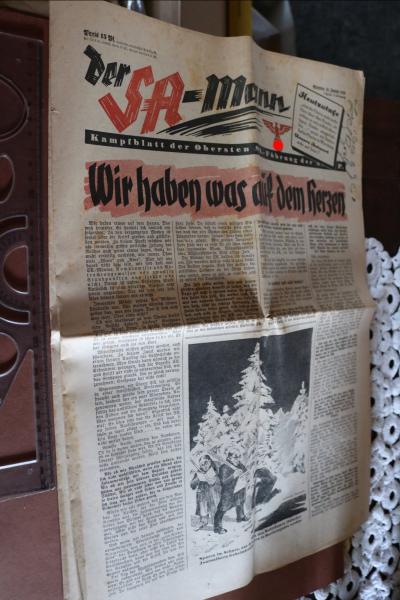 Zeitung -  Der SA-Mann 16 Januar 1937